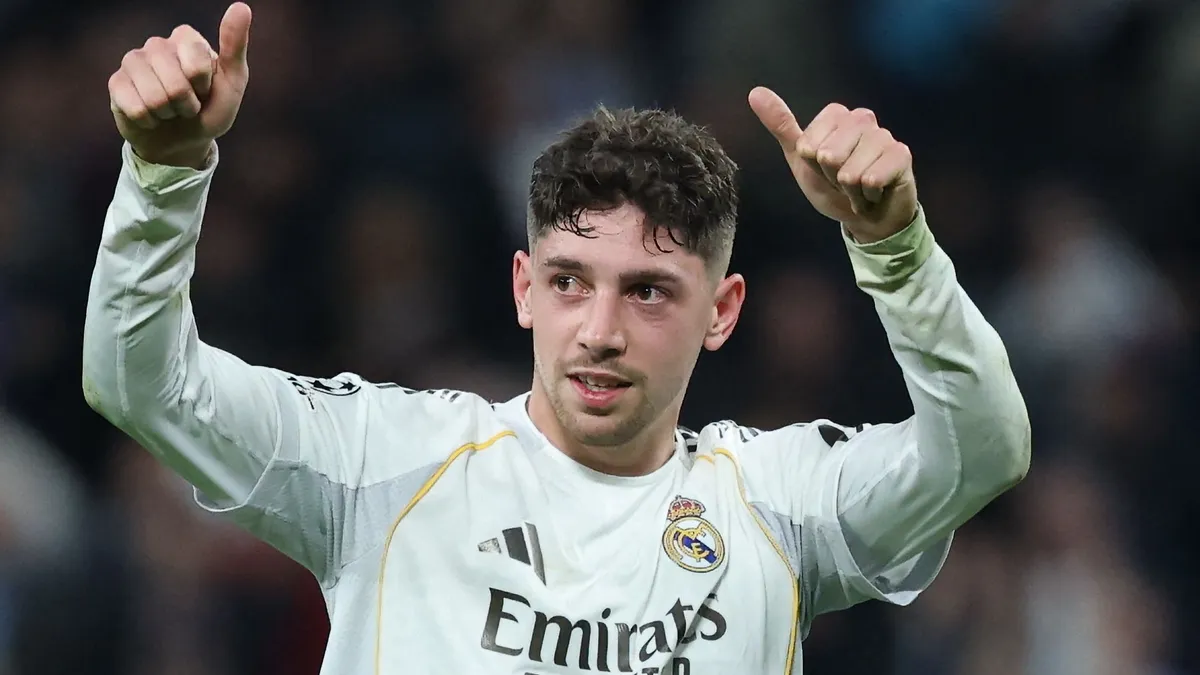 Federico Valverde Shines with Hat-Trick in Champions League Victory
