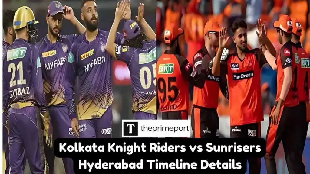 sunrisers vs knight riders — IN news