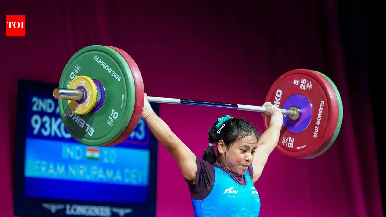 Heartbreak for India! Nirupama Devi fails to finish in Women's 63kg weightlifting final