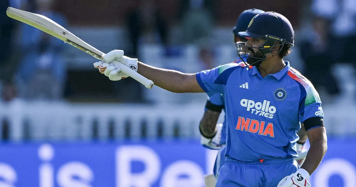 Rohit Sharma scripts history, becomes first Indian to score ODI century at Lord's; surpasses Sachin Tendulkar's record